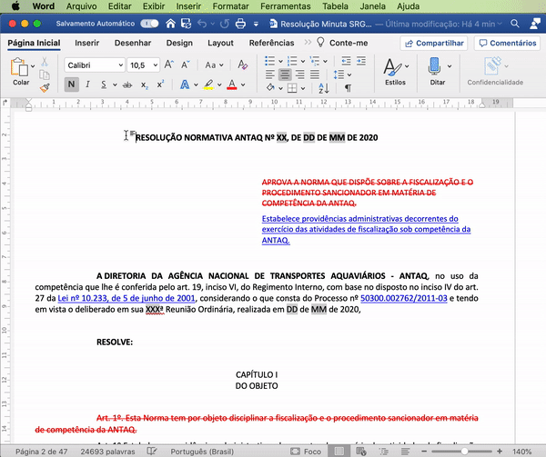 Tela Inserir Documento Externo (HTML)